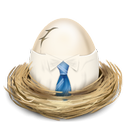 Egg Lawyer Icon 128x128 png