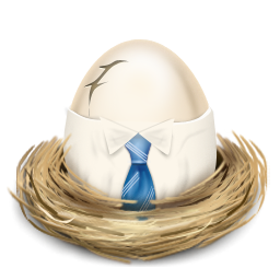 Egg Lawyer Icon 256x256 png