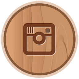 Instagram Icon - Wooden Social Media Icons - SoftIcons.com