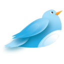 Twitter Bird 09 Icon 128x128 png