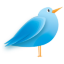 Twitter Bird 10 Icon 64x64 png