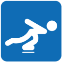Speed Skating Icon