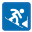 Snowboard Parallel Slalom Icon 32x32 png