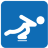 Speed Skating Icon