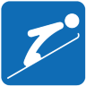Ski Jumping Icon 96x96 png