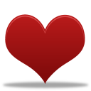 Game Hearts Icon 128x128 png