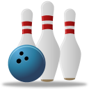 Sport Bowling Icon 128x128 png