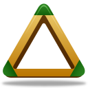 Sport Triangle Icon 128x128 png