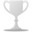 Trophy Silver Icon 128x128 png