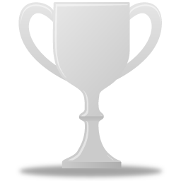 Trophy Silver Icon 256x256 png