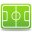 Sport Football Pitch Icon 32x32 png