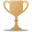 Trophy Bronze Icon 32x32 png