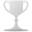 Trophy Silver Icon 32x32 png