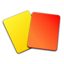 Referee Cards Icon 128x128 png