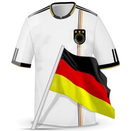 Soccer Shirt Germany Icon 256x256 png