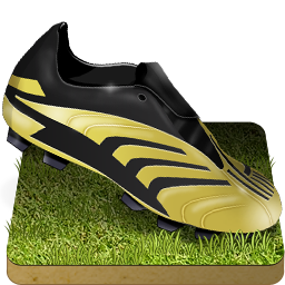 Soccer Shoe Grass Icon 256x256 png