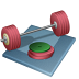 Weightlifting Icon 72x72 png