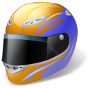 Motorsport Helmet Icon 128x128 png