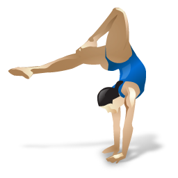 Gymnastics Icon 256x256 png
