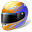 Motorsport Helmet Icon 32x32 png