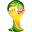 World Cup 2014 Brasil Icon 32x32 png
