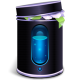 Recycle Bin Full Icon 80x80 png