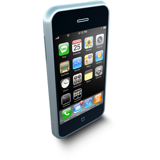 iPhone Standing Icon 512x512 png