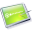 Tablet Lime Icon 32x32 png