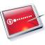 Tablet Red Icon 64x64 png