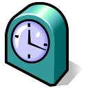 BeOS Clock 2 Icon 128x128 png