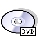 BeOS DVD Icon 128x128 png