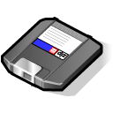 BeOS Zip100 Disk Icon