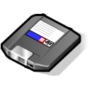 BeOS Zip Disk Icon