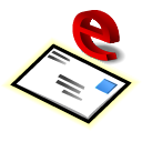BeOS Email 1 Icon 128x128 png