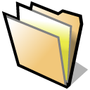 BeOS Folder Icon 128x128 png