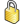 BeOS Lock Icon 24x24 png
