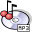 BeOS MP3 Icon 32x32 png