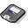 BeOS Zip100 Disk Icon 32x32 png