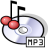 BeOS MP3 Icon 48x48 png
