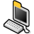 BeOS Terminal Icon 48x48 png