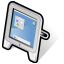 BeOS 17 Apple Studio Display Icon 64x64 png