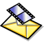 BeOS Video Message Icon 64x64 png