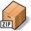 BeOS Zip Archive Icon 64x64 png