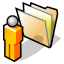 Folder Users Icon 64x64 png