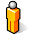 BeOS Person Icon 72x72 png