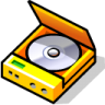 BeOS CD Player Icon 96x96 png