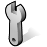 BeOS Customize Wrench Icon 96x96 png