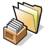 BeOS Folder Queries Icon 96x96 png