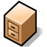 BeOS Hard Drive Icon 96x96 png