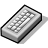 BeOS Keyboard Icon 96x96 png